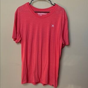 Hurley Men's Vibrant Red Short Sleeve Tee